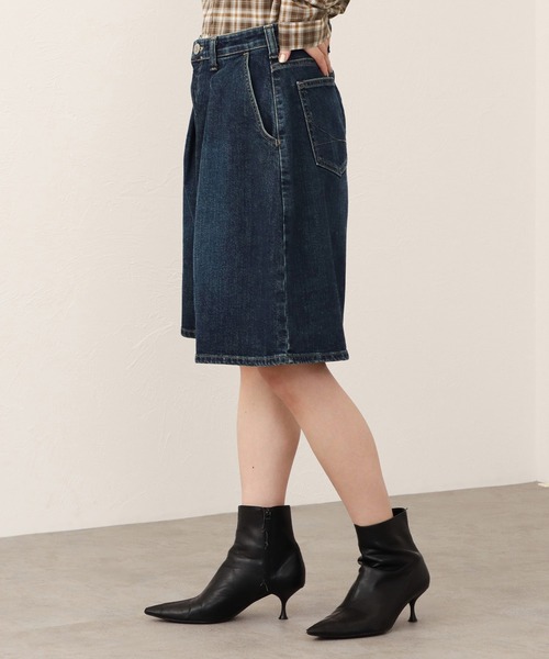 SOMETHING(サムシング)の「SOMETHING フレア デニムジョーツ(デニムパンツ・レディース・ブルー/インディゴブルー・SMALL/LARGE/MEDIUM)」の15枚目の写真