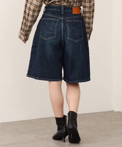 SOMETHING(サムシング)の「SOMETHING フレア デニムジョーツ(デニムパンツ・レディース・ブルー/インディゴブルー・SMALL/LARGE/MEDIUM)」の17枚目の写真