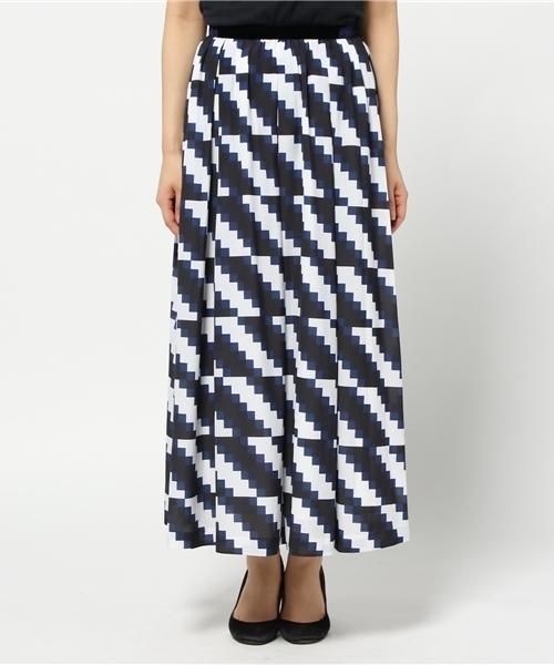 OUTLET（アウトレット）の「【'PalinkA】幾何柄ロング丈Skirt（スカート・レディース・その他1/その他2・38）」の3枚目の写真