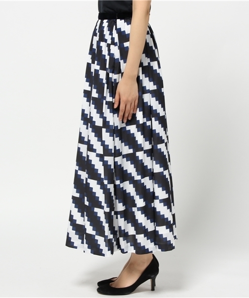 OUTLET（アウトレット）の「【'PalinkA】幾何柄ロング丈Skirt（スカート・レディース・その他1/その他2・38）」の4枚目の写真