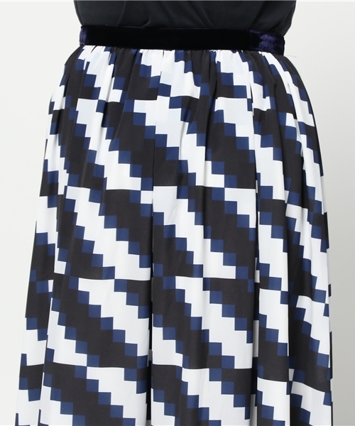 OUTLET（アウトレット）の「【'PalinkA】幾何柄ロング丈Skirt（スカート・レディース・その他1/その他2・38）」の7枚目の写真