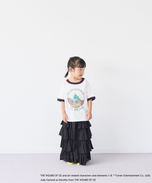 LOWRYS FARM(ローリーズファーム)の「The Wizard of Oz/リンガーT 1000257(Tシャツ/カットソー・キッズ・オフホワイト/アイボリー/グレー・140cm/130cm/110cm/120cm/150cm)」の12枚目の写真