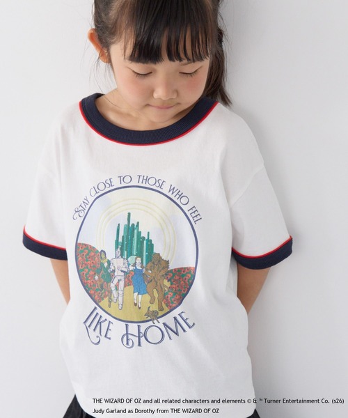 LOWRYS FARM(ローリーズファーム)の「The Wizard of Oz/リンガーT 1000257(Tシャツ/カットソー・キッズ・オフホワイト/アイボリー/グレー・140cm/130cm/110cm/120cm/150cm)」の15枚目の写真