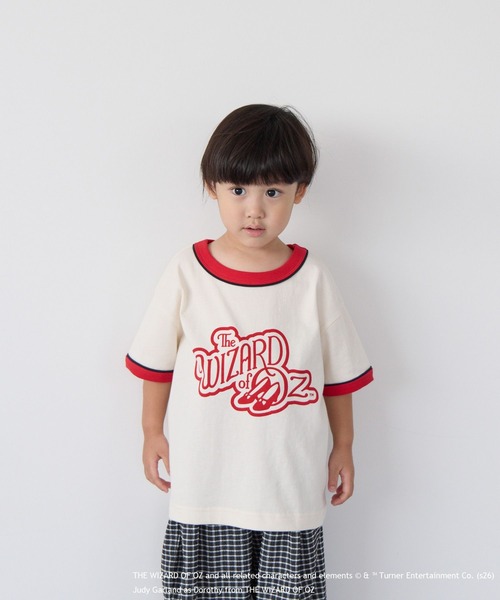 LOWRYS FARM(ローリーズファーム)の「The Wizard of Oz/リンガーT 1000257(Tシャツ/カットソー・キッズ・オフホワイト/アイボリー/グレー・140cm/130cm/110cm/120cm/150cm)」の16枚目の写真