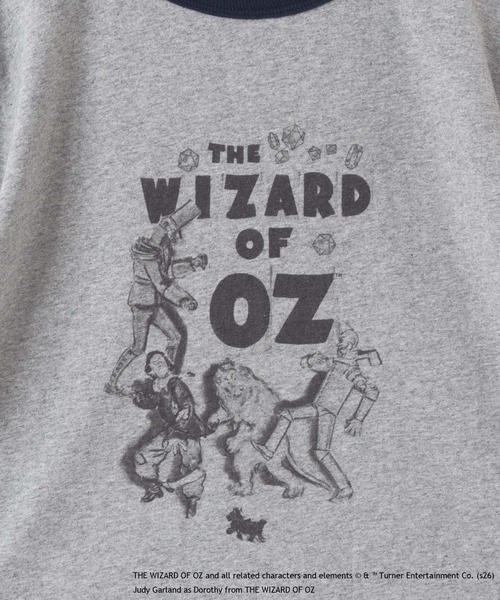 LOWRYS FARM(ローリーズファーム)の「The Wizard of Oz/リンガーT 1000257(Tシャツ/カットソー・キッズ・オフホワイト/アイボリー/グレー・140cm/130cm/110cm/120cm/150cm)」の9枚目の写真