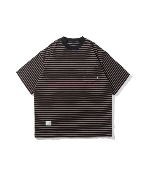 Liberaturs(リベレーター)の「レトロボーダーTEE/RETRO BORDER TEE(Tシャツ/カットソー・メンズ・レッド/ブラック・LARGE/X-LARGE)」の1枚目の写真