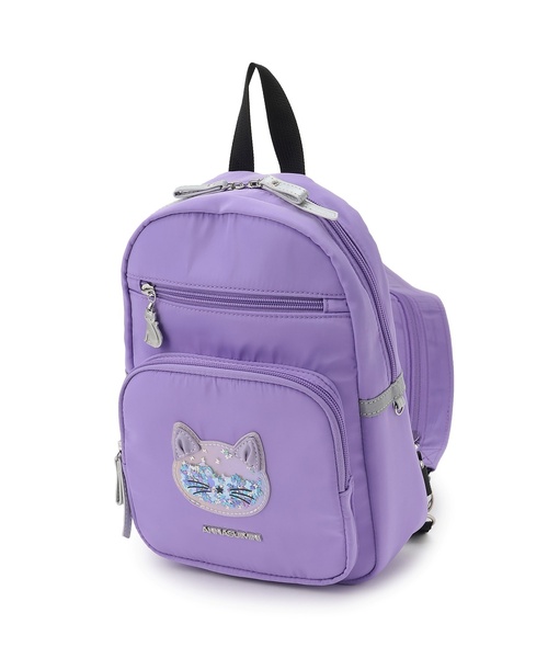 ねこコンフェッティボディバッグ（バックパック/リュック）｜ANNA SUI