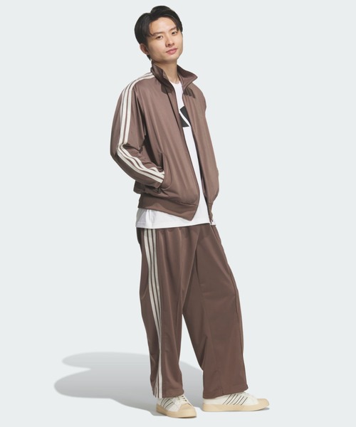 adidas(アディダス)の「スタジアム トリコット ルーズフィット トラックトップ(ジャージ) / アディダス adidas(ジャージ・メンズ・ブラウン・XX-LARGE/3XL/LARGE/MEDIUM/SMALL/X-LARGE/X-SMALL)」の3枚目の写真