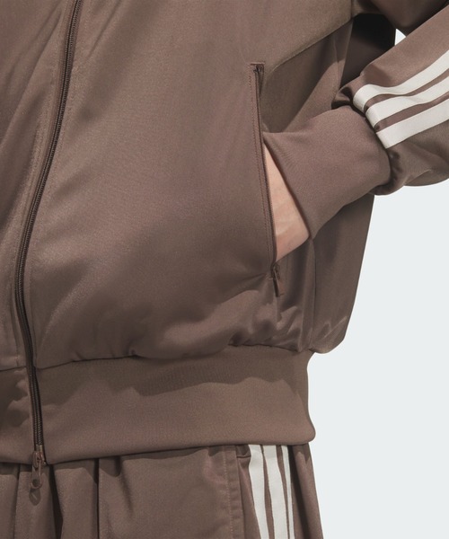 adidas(アディダス)の「スタジアム トリコット ルーズフィット トラックトップ(ジャージ) / アディダス adidas(ジャージ・メンズ・ブラウン・XX-LARGE/3XL/LARGE/MEDIUM/SMALL/X-LARGE/X-SMALL)」の5枚目の写真
