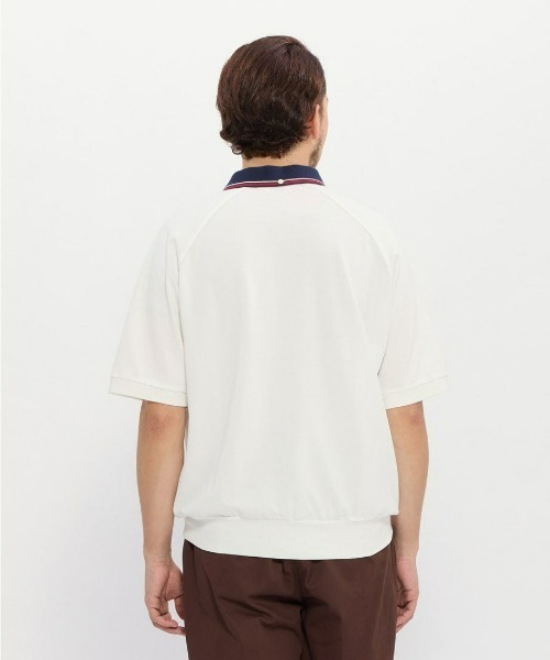 penguin BY MUNSINGWEAR（ペンギン バイ マンシングウェア）の「penguin BY MUNSINGWEAR/ペンギン バイ マンシングウェア　1960's リブトリムラインポロシャツ ゴルフウェア（ポロシャツ・メンズ・ブラック/ネイビー/ホワイト・M/XL）」の11枚目の写真