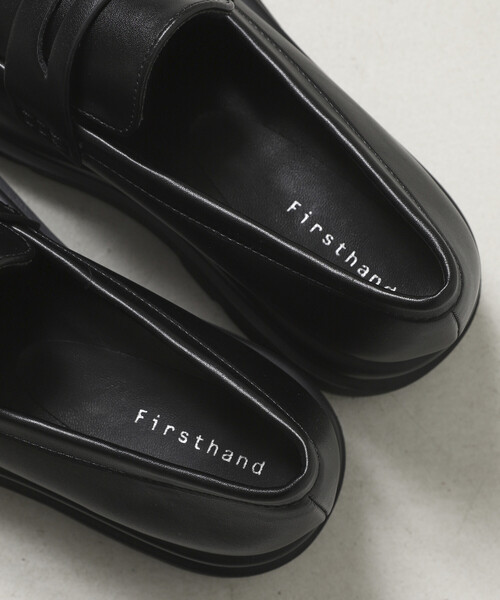 Firsthand(ファーストハンド)の「Firsthand/ファーストハンド プラットフォームソール コインローファー【限定展開】(ローファー・レディース・ブラック・LARGE/MEDIUM)」の11枚目の写真