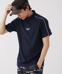 【Jack Bunny!!】HyperHeli×ドライメッシュ半袖モックネックカットソー
