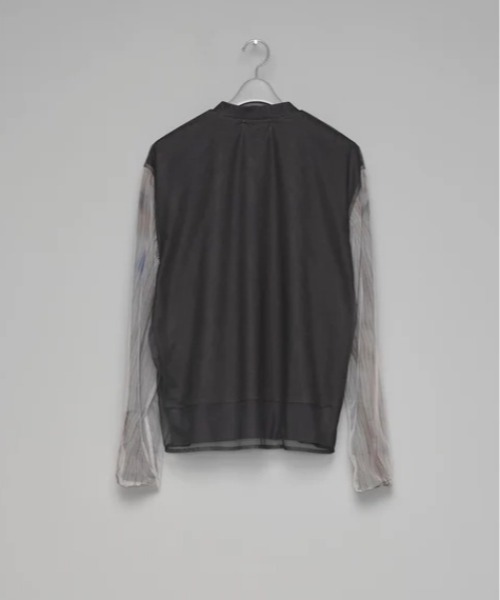 MASU(エムエーエスユー)の「【M A S U】ANGEL DIAGRAM LAYERED CARDIGAN(カーディガン/ボレロ・メンズ・アイボリー/ブラック・44/46)」の4枚目の写真