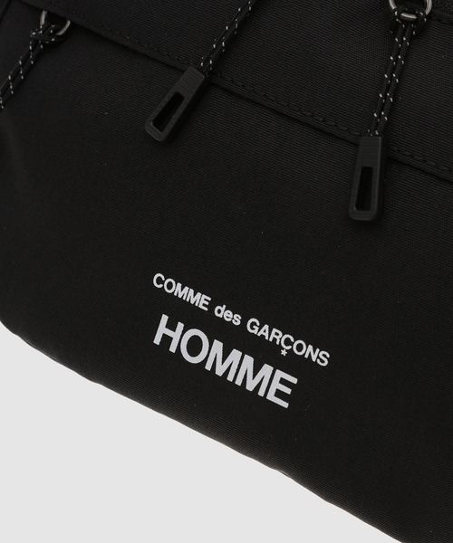 COMME des GARCONS HOMME(コム デ ギャルソン・オム)の「CdG HOMME LOGO WAIST BAG(ボディバッグ/ウエストポーチ・メンズ・ブラック・ONE SIZE)」の4枚目の写真