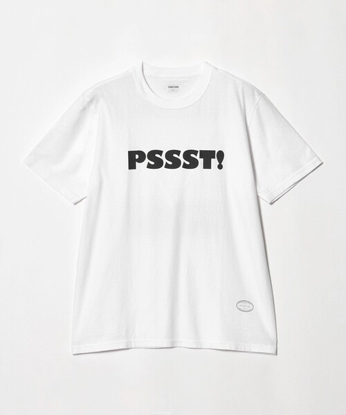 TANGTANG(タンタン)の「<TANGTANG>PSSST Tシャツ(Tシャツ/カットソー・メンズ・ホワイト・M/XL/L)」の1枚目の写真