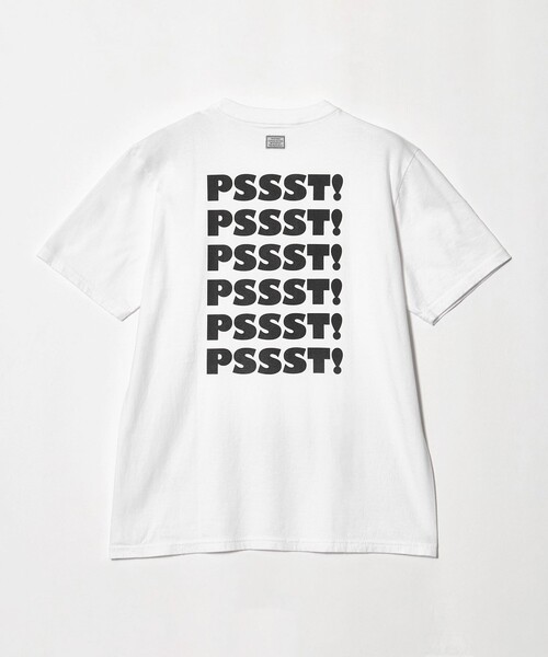 TANGTANG(タンタン)の「<TANGTANG>PSSST Tシャツ(Tシャツ/カットソー・メンズ・ホワイト・M/XL/L)」の2枚目の写真