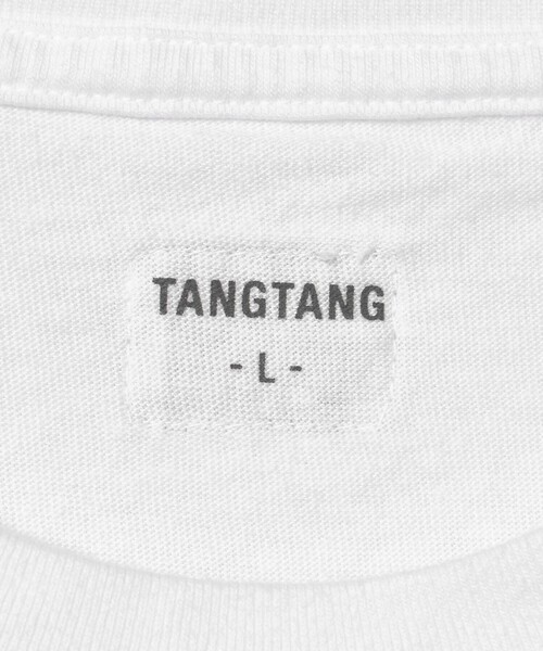 TANGTANG(タンタン)の「<TANGTANG>PSSST Tシャツ(Tシャツ/カットソー・メンズ・ホワイト・M/XL/L)」の10枚目の写真