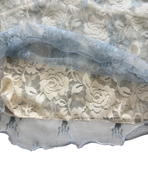 THEAIRTOWN(ジエアタウン)の「sage scarf bustier(キャミソール・レディース・ライトブルー/ブラック・FREE)」の16枚目の写真
