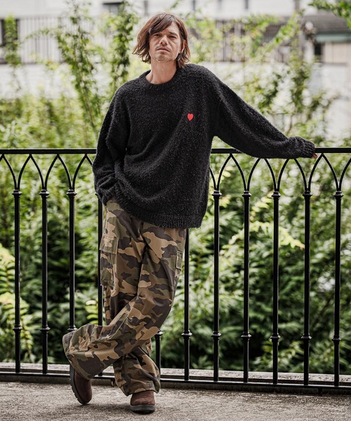 CAMBIO(カンビオ)の「mp15335- Urban Camo Wide Cargo Pants カーゴパンツ(AI-262-07)(カーゴパンツ・メンズ・ブラウン/カーキ/グリーン・S/M/L)」の12枚目の写真