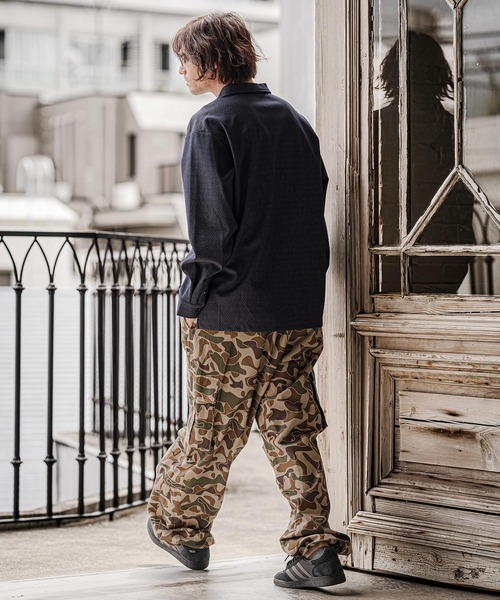 CAMBIO(カンビオ)の「mp15335- Urban Camo Wide Cargo Pants カーゴパンツ(AI-262-07)(カーゴパンツ・メンズ・ブラウン/カーキ/グリーン・S/M/L)」の18枚目の写真