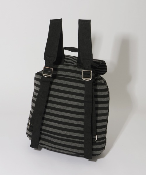 MUCENT(ムセント)の「【MUCENT/ムセント】MUTE STRIPE MINI BACK PACK UNISEX/ミュートストライプ ミニバックパック(バックパック/リュック・レディース・ブラック系その他・FREE)」の5枚目の写真
