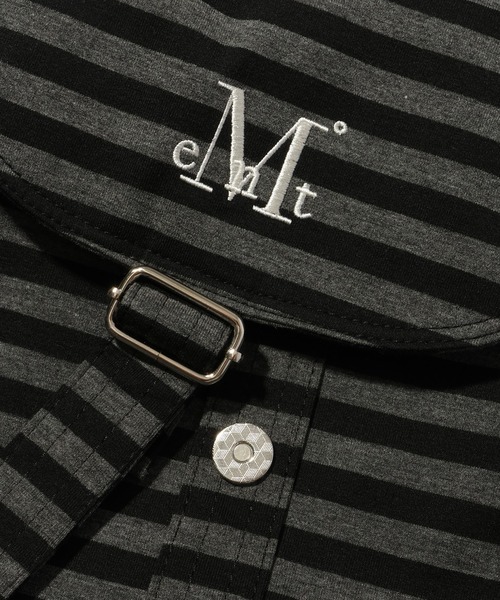 MUCENT(ムセント)の「【MUCENT/ムセント】MUTE STRIPE MINI BACK PACK UNISEX/ミュートストライプ ミニバックパック(バックパック/リュック・レディース・ブラック系その他・FREE)」の11枚目の写真