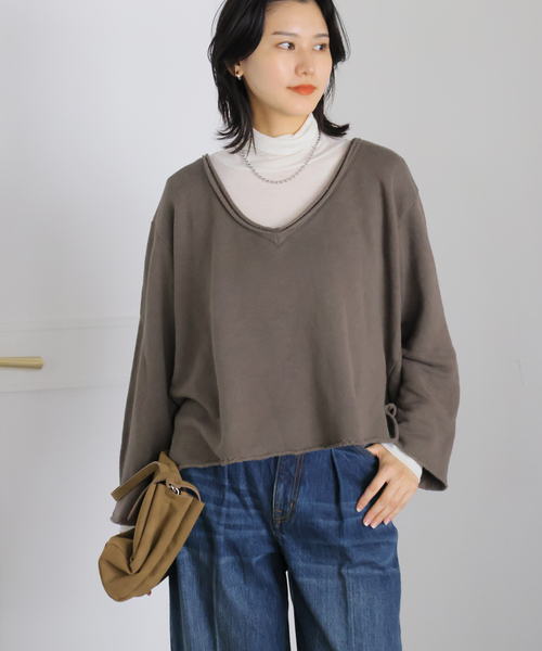 GREYCHORD（グレーコード）の「【GREYCHORD/グレーコード】SORA（スウェット・レディース・チャコールグレー/ブラック系その他・1）」の10枚目の写真