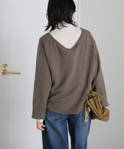 GREYCHORD（グレーコード）の「【GREYCHORD/グレーコード】SORA（スウェット・レディース・チャコールグレー/ブラック系その他・1）」の11枚目の写真
