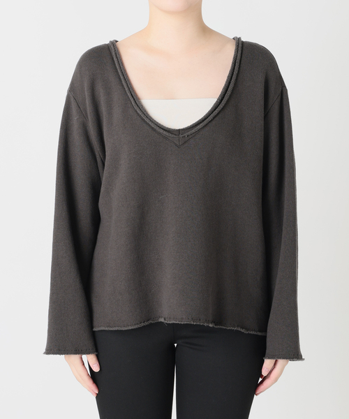 GREYCHORD（グレーコード）の「【GREYCHORD/グレーコード】SORA（スウェット・レディース・チャコールグレー/ブラック系その他・1）」の21枚目の写真