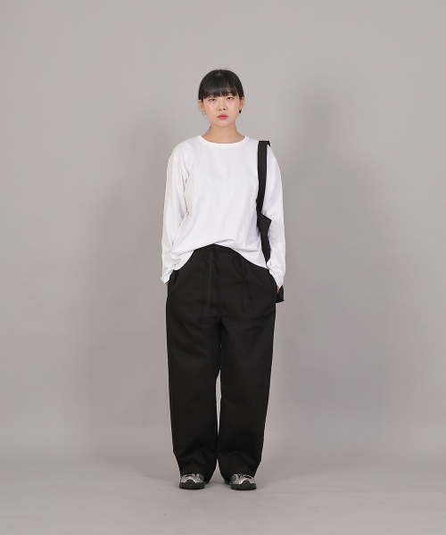 SAINTCREW(セントクルー)の「コアワイドバンディングパンツ MWP-391 ブラック(その他パンツ・レディース・その他・FREE)」の2枚目の写真