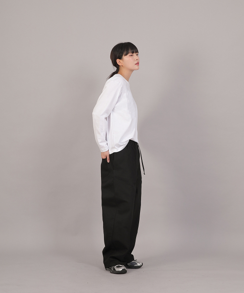 SAINTCREW(セントクルー)の「コアワイドバンディングパンツ MWP-391 ブラック(その他パンツ・レディース・その他・FREE)」の5枚目の写真