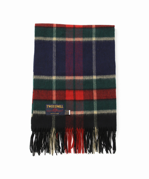 JOURNAL STANDARD relume(ジャーナルスタンダード レリューム)の「《追加》【TWEEDMILL/ツイードミル】 チェックストール(ストール/ショール・レディース・レッド/グリーン/ダークパープル/ブラック系その他・FREE)」の16枚目の写真