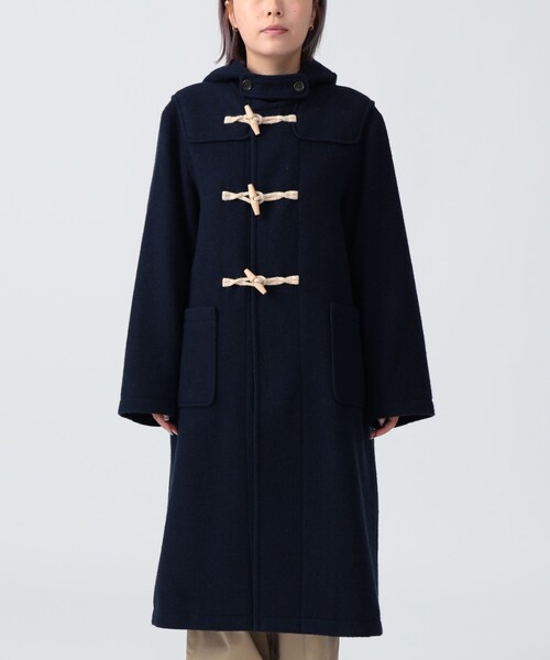 BEAMS BOY(ビームスボーイ)の「モッサ ロング ダッフルコート(ダッフルコート・レディース・ブラウン/ネイビー/アイボリー・2/1)」の20枚目の写真