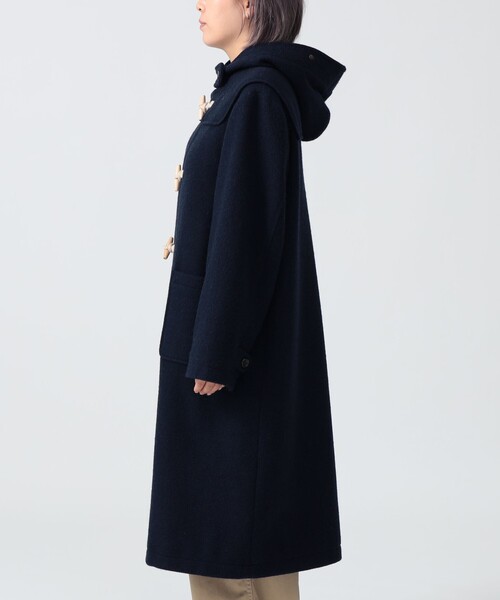 BEAMS BOY(ビームスボーイ)の「モッサ ロング ダッフルコート(ダッフルコート・レディース・ブラウン/ネイビー/アイボリー・2/1)」の21枚目の写真