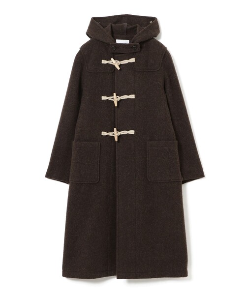 BEAMS BOY(ビームスボーイ)の「モッサ ロング ダッフルコート(ダッフルコート・レディース・ブラウン/ネイビー/アイボリー・2/1)」の6枚目の写真