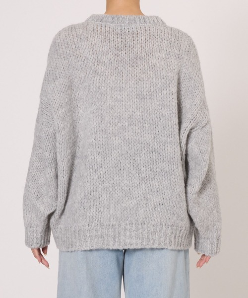 TRICOTS JEAN MARC（トリコットジーンマルク）の「BARNYARDSTORM / TRICOTS JEAN MARC / クルーネックニット（ニット/セーター・レディース・ブラウン/ラベンダー/ライトグレー・FREE）」の19枚目の写真