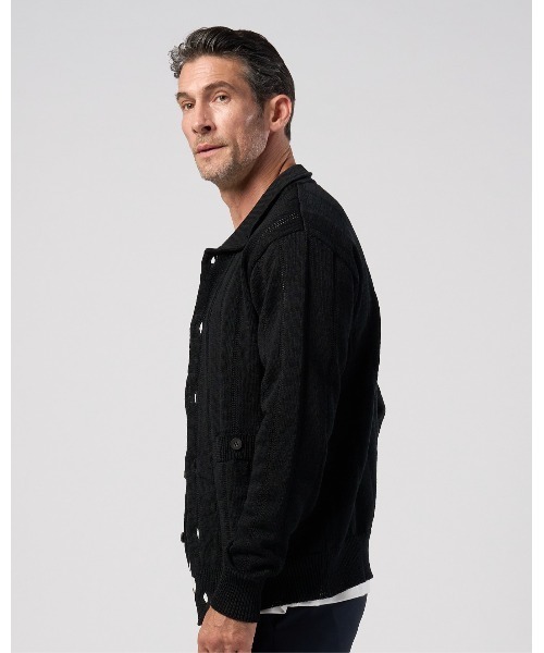 wjk(ダヴルジェイケイ)の「GIMA stripe knit shirt(ニット/セーター・メンズ・ブラック/グレー/ピンク・LARGE/X-LARGE/MEDIUM/SMALL)」の16枚目の写真