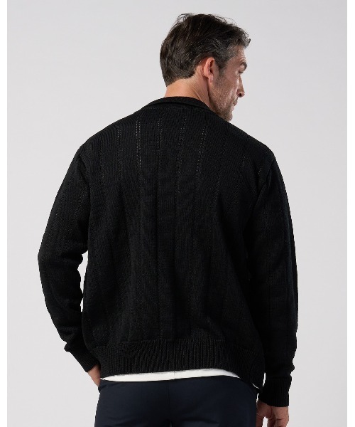 wjk(ダヴルジェイケイ)の「GIMA stripe knit shirt(ニット/セーター・メンズ・ブラック/グレー/ピンク・LARGE/X-LARGE/MEDIUM/SMALL)」の17枚目の写真