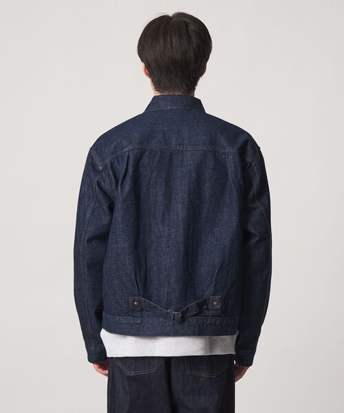 green label relaxing（グリーンレーベルリラクシング）の「ファーストタイプ デニム ジャケット（デニムジャケット・メンズ・ネイビー・M/L/S/XL）」の9枚目の写真