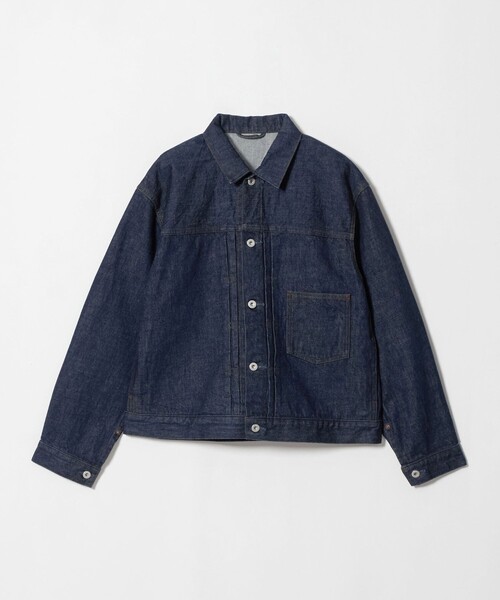 green label relaxing（グリーンレーベルリラクシング）の「ファーストタイプ デニム ジャケット（デニムジャケット・メンズ・ネイビー・M/L/S/XL）」の10枚目の写真
