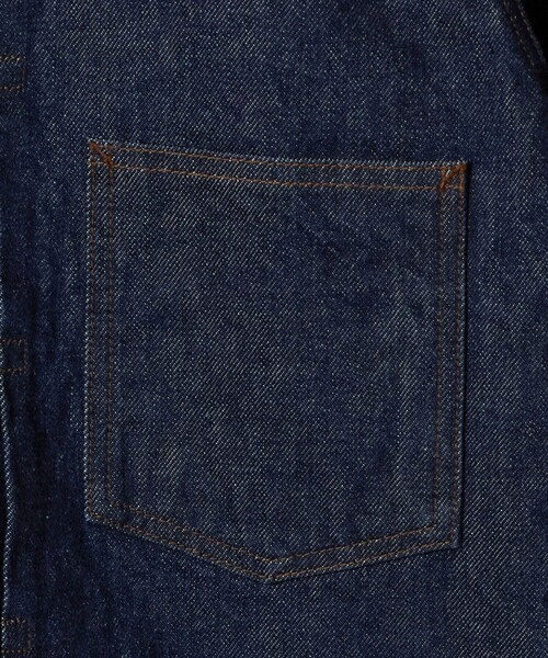 green label relaxing（グリーンレーベルリラクシング）の「ファーストタイプ デニム ジャケット（デニムジャケット・メンズ・ネイビー・M/L/S/XL）」の14枚目の写真