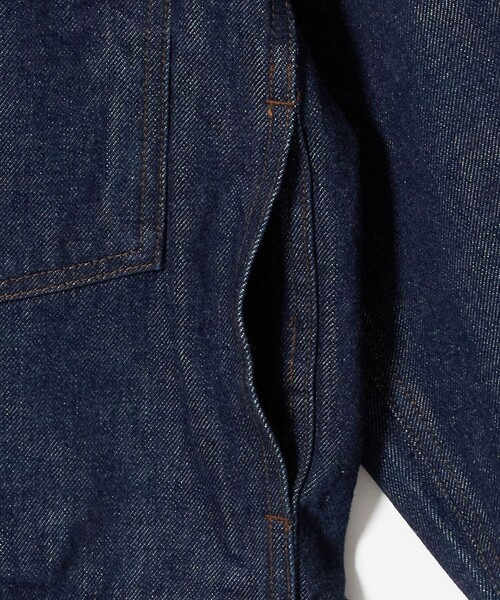 green label relaxing（グリーンレーベルリラクシング）の「ファーストタイプ デニム ジャケット（デニムジャケット・メンズ・ネイビー・M/L/S/XL）」の15枚目の写真