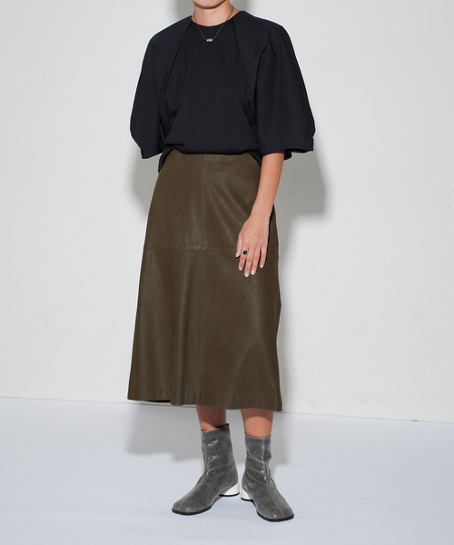 GRISE(グリーズ)の「《/WEB+一部店舗限定》GRISE3cmレザーCURVYショートブーツ(ブーツ・レディース・ブラック/チャコールグレー/ウッド・SMALL/MEDIUM/LARGE/X-LARGE)」の13枚目の写真