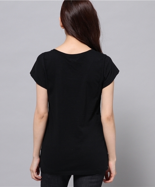 HYSTERIC GLAMOUR(ヒステリックグラマー)の「SMASH YOUR HEAD pt T-SH(Tシャツ/カットソー・レディース・ホワイト/ブラック/チャコールグレー・FREE)」の6枚目の写真