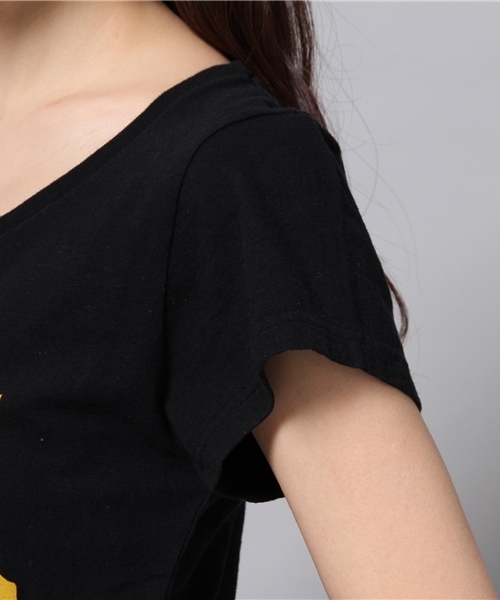 HYSTERIC GLAMOUR(ヒステリックグラマー)の「SMASH YOUR HEAD pt T-SH(Tシャツ/カットソー・レディース・ホワイト/ブラック/チャコールグレー・FREE)」の8枚目の写真