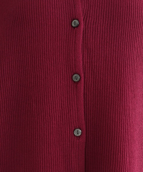 STYLE DELI(スタイルデリ)の「【LUXE】シャリ感リブ編みニットシャツ(Tシャツ/カットソー・レディース・ホワイト系その他/ピンク系その他/オレンジ・FREE)」の19枚目の写真