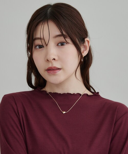 couture brooch(クチュールブローチ)の「ハートモチーフネックレス(ネックレス・レディース・ゴールド・00)」の7枚目の写真