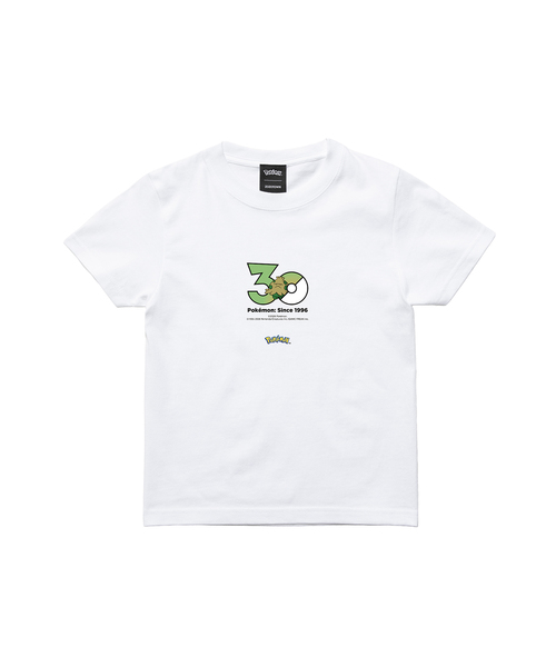 ZOZOSPOT(ゾゾスポット)の「Pokemon 30th Anniversary 1025 T-shirt 「キノココ」(Tシャツ/カットソー・レディース・ホワイト・SMALL/MEDIUM/LARGE/X-LARGE/XX-LARGE/XXX-LARGE/100cm/110cm/120cm/130cm/140cm/150cm/160cm)」の2枚目の写真