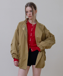 Overfit Padded Field Jacket [Beige]