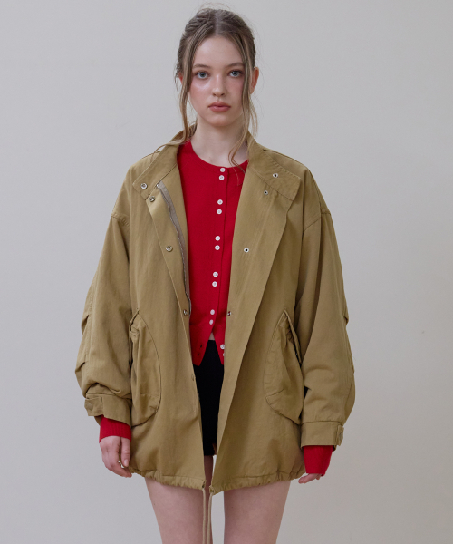 ROSEFRANTZ（ロゼフランツ）の「Overfit Padded Field Jacket [Beige]（その他アウター・レディース・Beige・OS）」の2枚目の写真